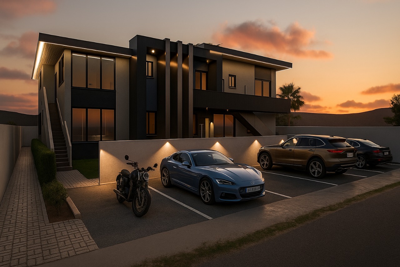 Modern 6-Unit Apartment Complex